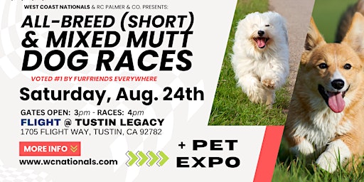 All-Breed (short) & Mixed Dog Races | WC Nationals TM primary image