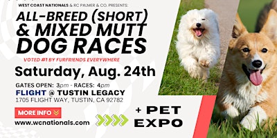 Imagem principal do evento All-Breed (short) & Mixed Dog Races | WC Nationals TM