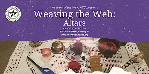 Imagem principal do evento Weaving the Web: Altars
