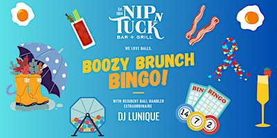 Immagine principale di Boozy Brunch Bingo- April Showers Theme & Autism Awareness Month 