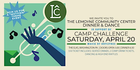 LeMoyne Community Center Motown Themed Dinner Dance