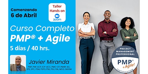 Imagen principal de Online PMP + Agile Course  Q224 | Curso Project Management  | Puerto Rico