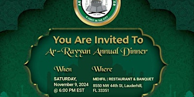 Hauptbild für Ar-Rayyan-Annual-Dinner 2024