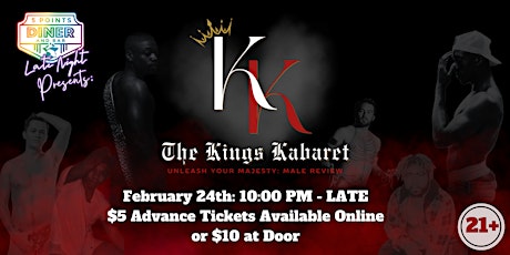 Imagem principal do evento Kings Kabaret Male Review