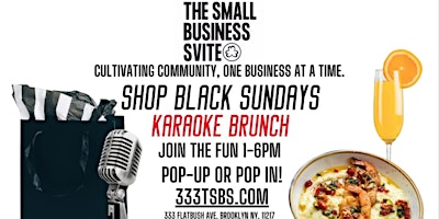 Karaoke , Brunch & Shop Black Sunday primary image