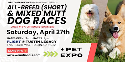 All-Breed (short) & Mixed Dog Races | WC Nationals TM primary image