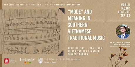 “Mode” and Meaning in Southern Vietnamese Traditional Music