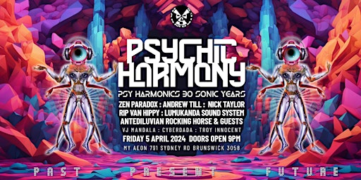 Imagen principal de Psychic Harmony :  Psy-Harmonics 30 Sonic Years