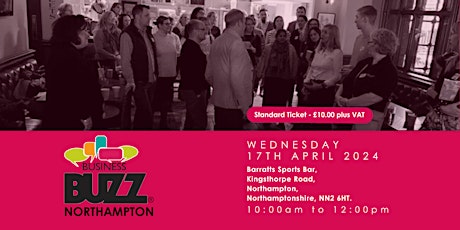 Business Buzz In Person Networking - Northampton