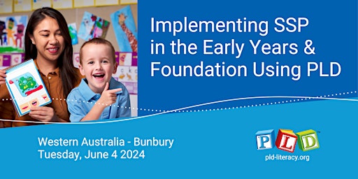 Primaire afbeelding van Implementing SSP in the Early Years & Foundation Using PLD - June (Bunbury)
