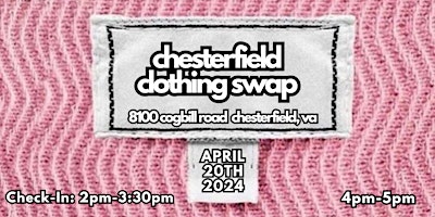 Imagem principal do evento Chesterfield Clothing Swap