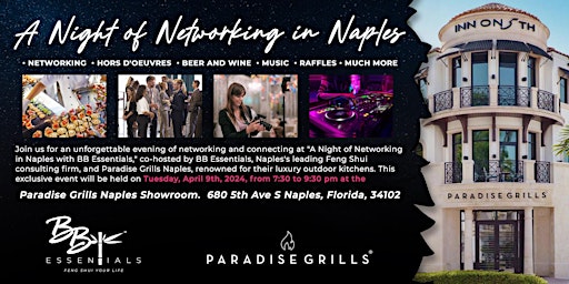 Hauptbild für A Night of Networking in Naples | FREE NETWORKING EVENT