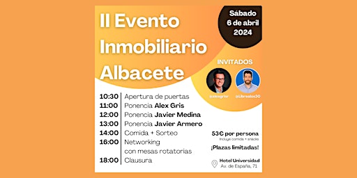 II Evento Inmobiliario en Albacete primary image