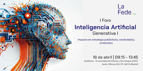 I Foro de Inteligencia Artificial Generativa - sector publicitario