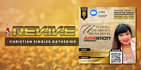 REVIVE - Christian Singles Gathering primary image
