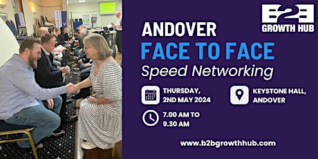 Andover Face 2 Face Morning Speed Networking - 02nd MAY 2024 - MEMBERS