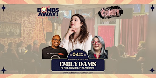 Immagine principale di Emily Davis| Bombs Away! Comedy @ The Comet 