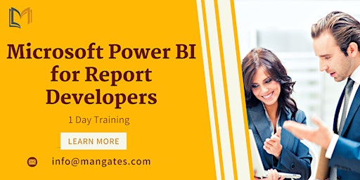 Imagem principal do evento Microsoft Power BI for Report Developers 1 Day Training in Markham