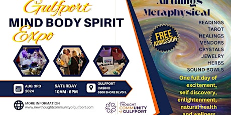 Gulfport Mind Body Spirit Expo Florida's Premier Metaphysical Event