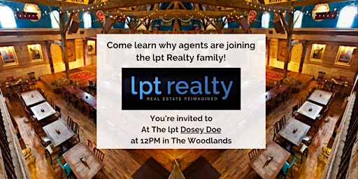 Immagine principale di lpt Realty Lunch and Learn Rallies TX: WOODLANDS 