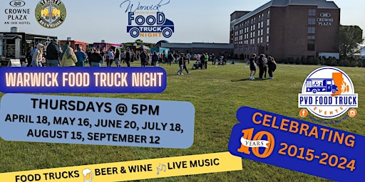 Warwick Food Truck Night - Crowne Plaza primary image