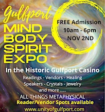 Gulfport Mind Body Spirit Expo Florida's Premier Metaphysical Event