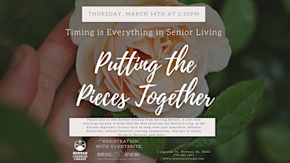 Putting the Pieces Together: Timing is Everything in Senior Living primary image