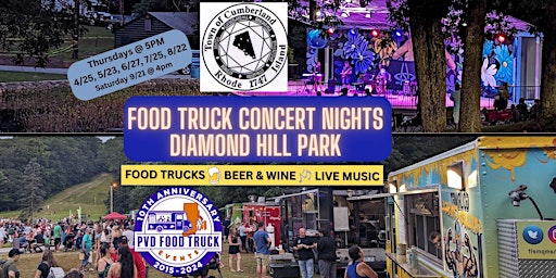Primaire afbeelding van Food Truck Concert Nights Diamond Hill Park