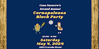 Imagem principal do evento CORNAPALOOZA Block Party