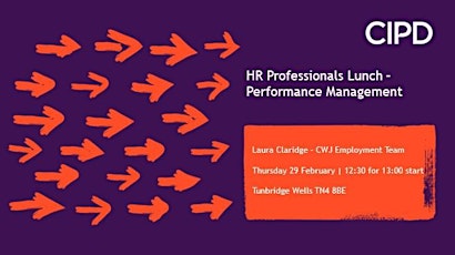 HR Professionals Lunch – Performance Management primary image