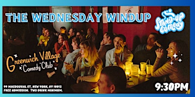 Primaire afbeelding van Free Comedy Show Tickets! The Wednesday Wind Up