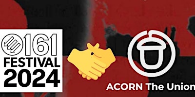 Imagem principal do evento 0161 Festival Presents an Acorn Solidarity Night | 10th May |