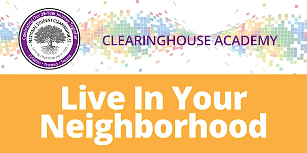 Clearinghouse Academy Live: In Your Neighborhood Atlanta