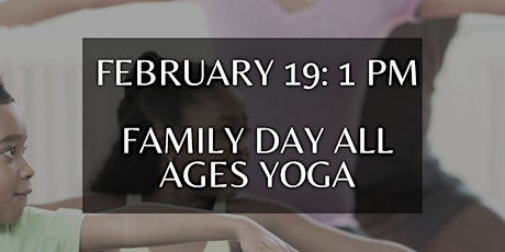 Family Day all ages Yoga primary image