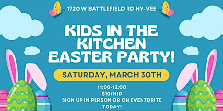 Kids in the Kitchen: Easter Party! primary image