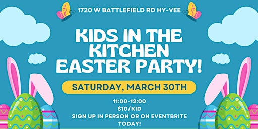 Imagen principal de Kids in the Kitchen: Easter Party!