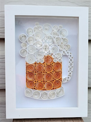 Immagine principale di Paper Quilling Beer Mug Frame Making Workshop with Trupti More @Ornerey Beer Company 