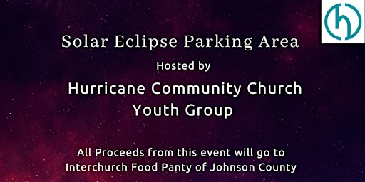 Primaire afbeelding van Total Solar Eclipse 2024 - Parking Event at  Hurricane Community Church