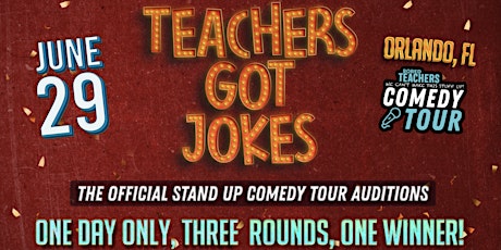 Teachers Got Jokes: The Bored Teachers Comedy Tour Auditions (FINALS)