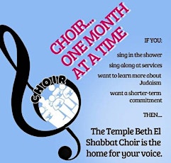 Volunteer Choir Temple Beth El