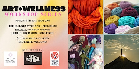 Art + Wellness Workshop Series: Make art, have fun, feel good! primary image