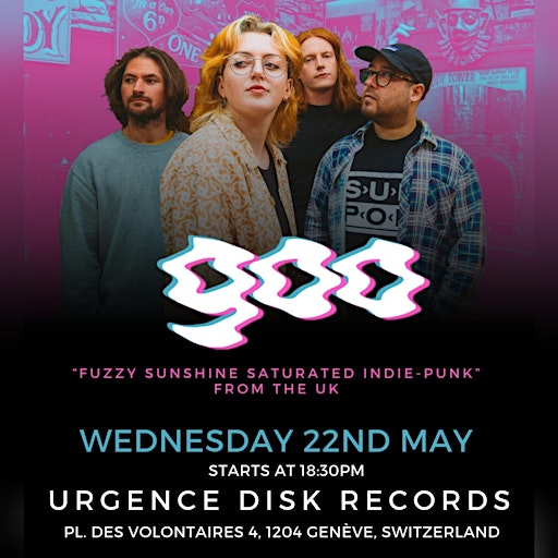 Hauptbild für Goo @ Urgence Disk Records, Geneva, Switzerland