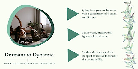 Dormant to Dynamic: A BIPOC Wellness Experience