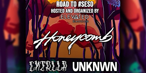 Imagem principal do evento Road To #SESO feat. Honeycomb, CNTRLLA, UNKNWN and Mayple