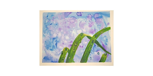 Drip-Drop Watercolor Painting Class primary image