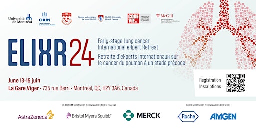Primaire afbeelding van Early-stage Lung cancer International eXpert Retreat - #ELIXR24