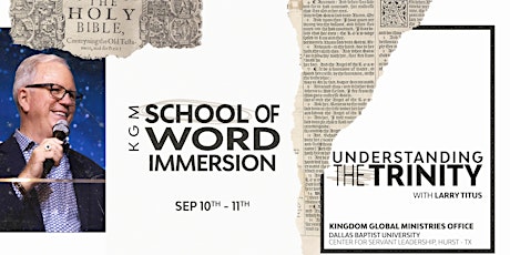 KGM School of Word Immersion primary image