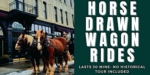 Imagen principal de Horse Drawn Wagon Ride- No Historical Tour 30 Mins