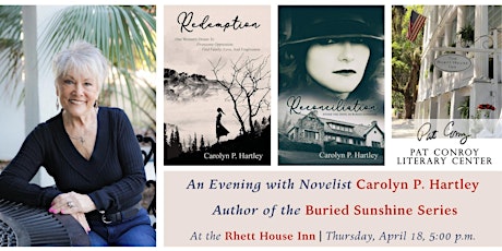 An Evening with Carolyn P. Hartley, author of the Buried Sunshine Series