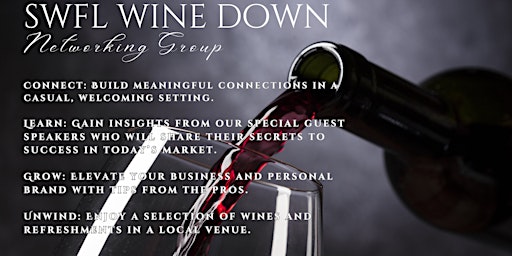 SWFL Wine Down Networking -General primary image